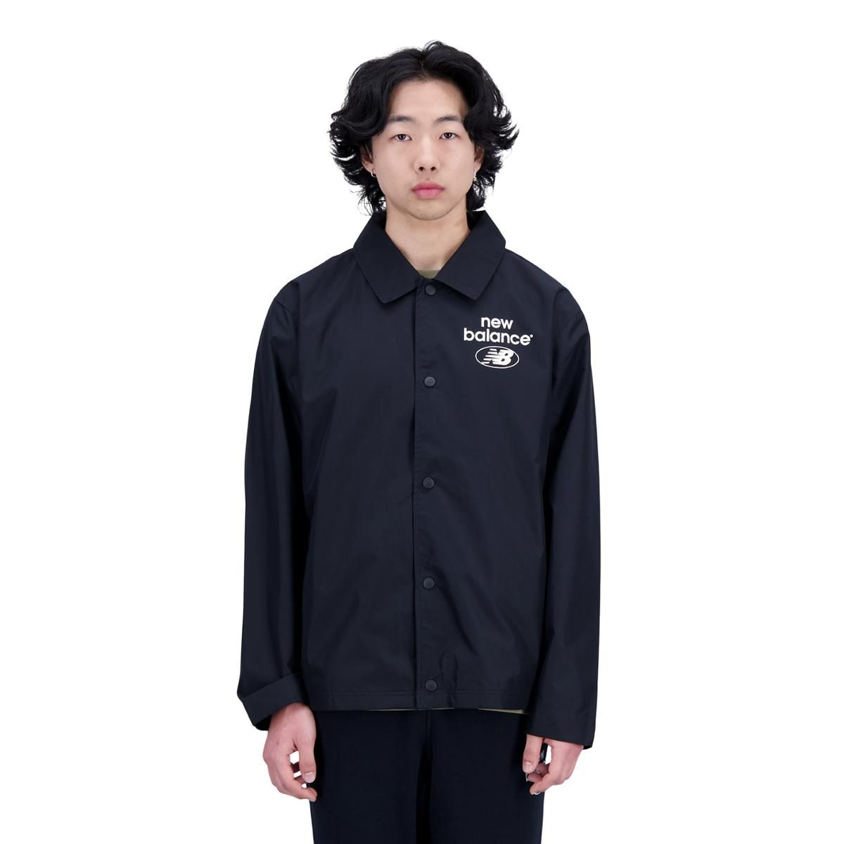 NEW BALANCE - Chaqueta Lifestyle Hombre New Balance Essentials Negra