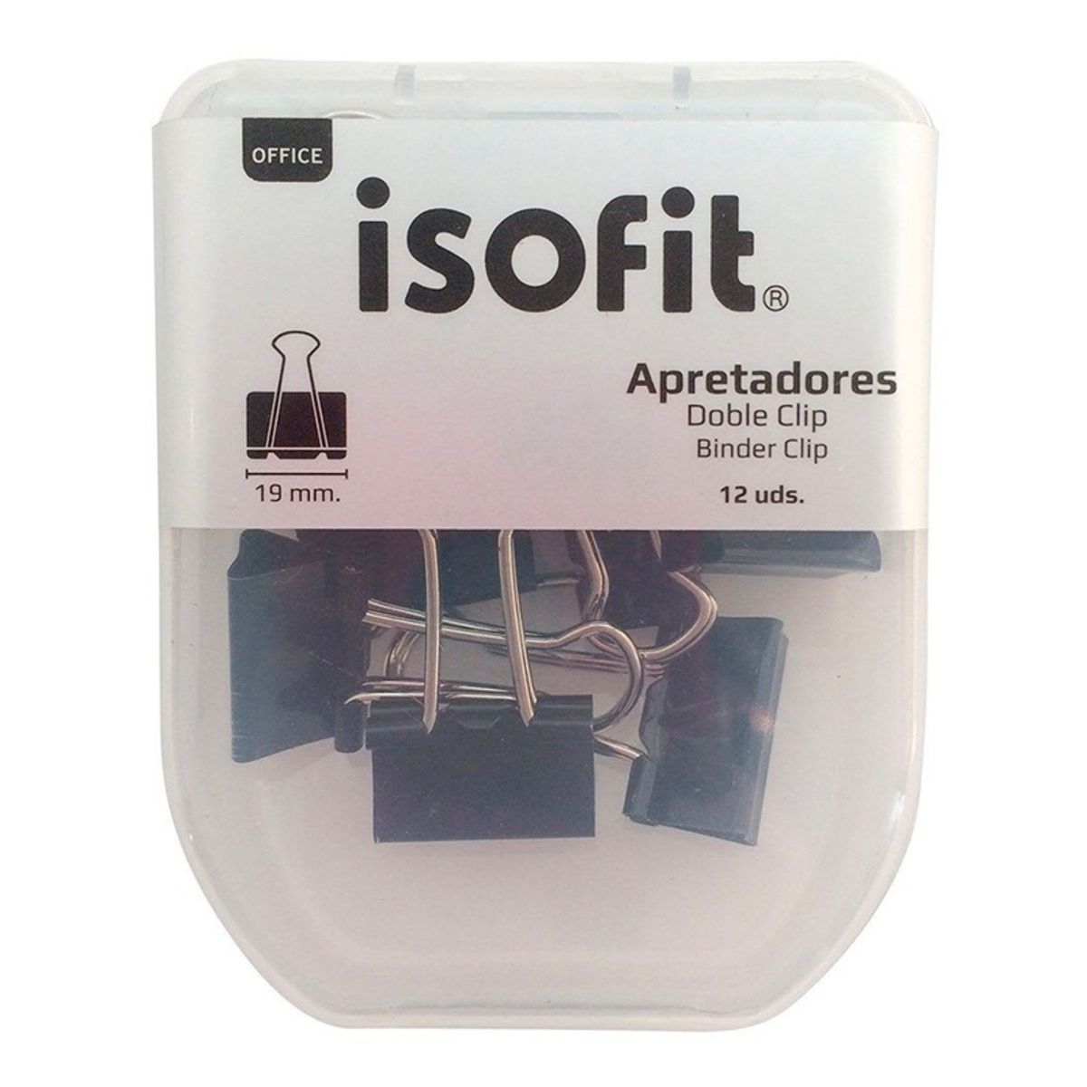 ISOFIT - APRETADOR DSG CON PLÁSTICO 19 MM 12 UND  ISOFIT