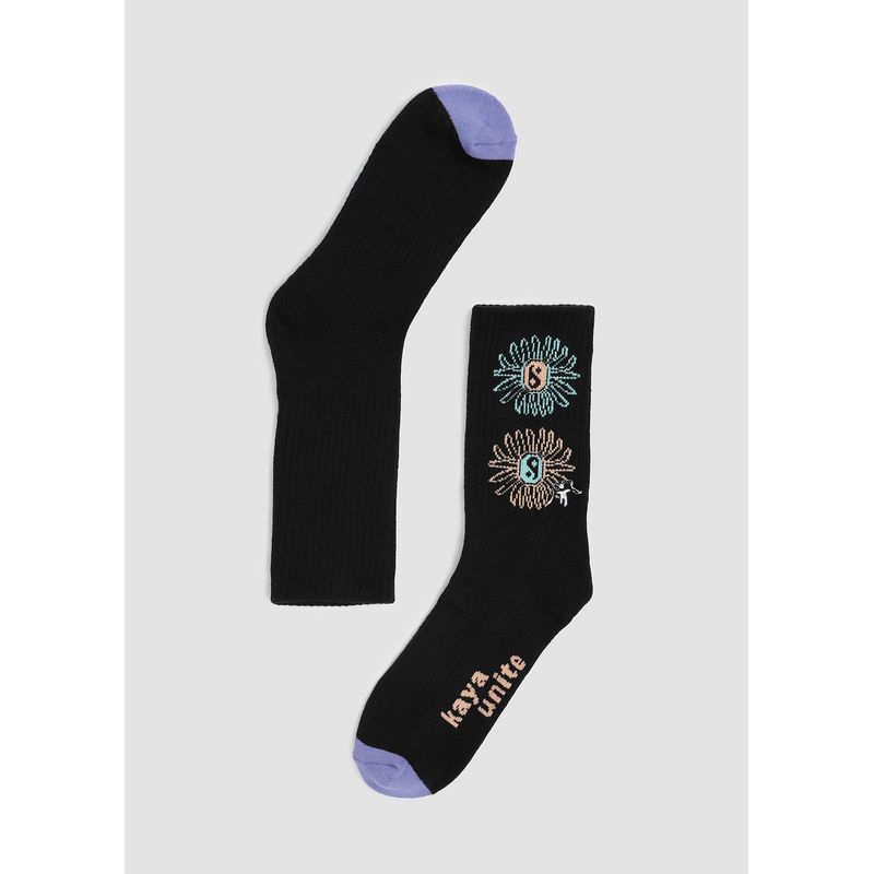 KAYA UNITE - Calcetines Knit Create Negro