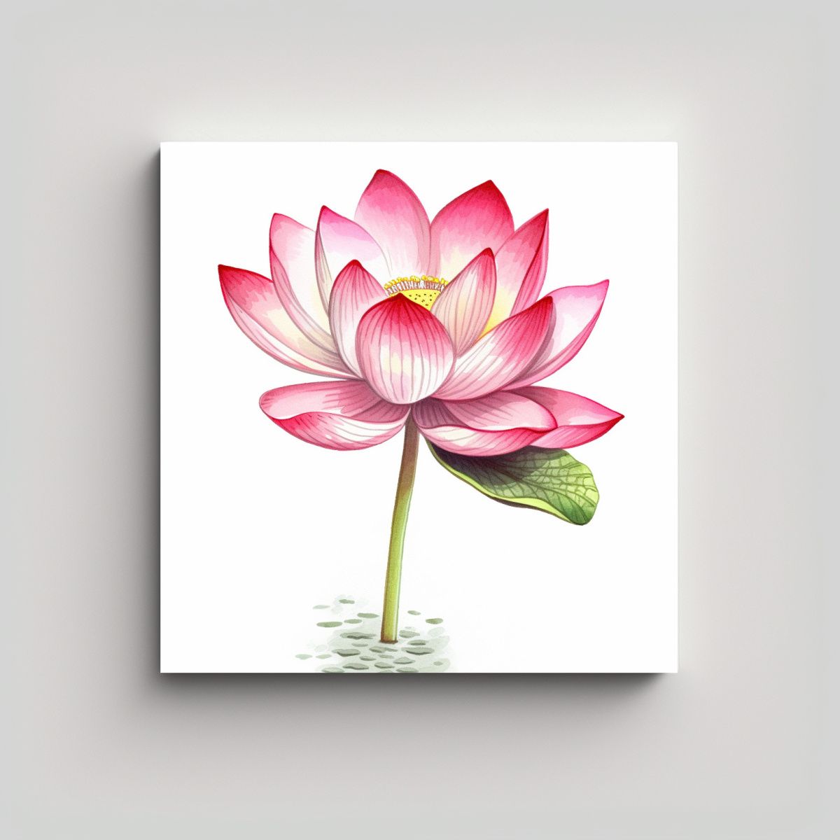 GENERICO - Lienzo Moderno Equilibrio Imagen De Arte 100x100 Cm