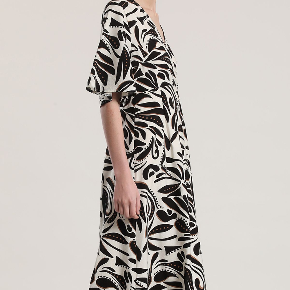 LIOLA - Vestido maxi Liola mujer negro