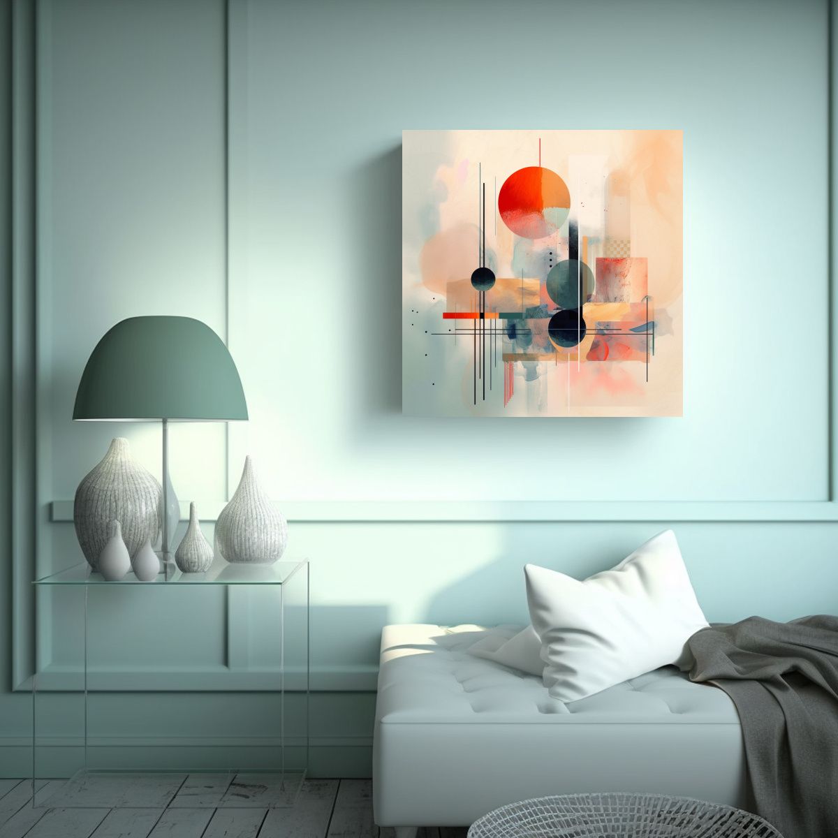 GENERICO - Pinturas Decorativas Juveniles Con Estilo 100x100 Cm
