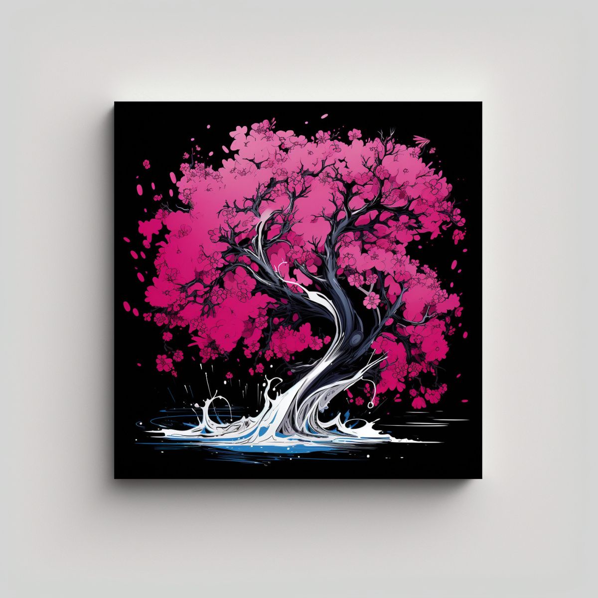 GENERICO - Pinturas Decorativas Rectangulares Con Temática 100x100 Cm