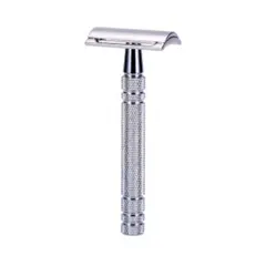 GENERICO - Navaja Rasuradora Clasica Inox Hairstar+5 Repuestos Barberia