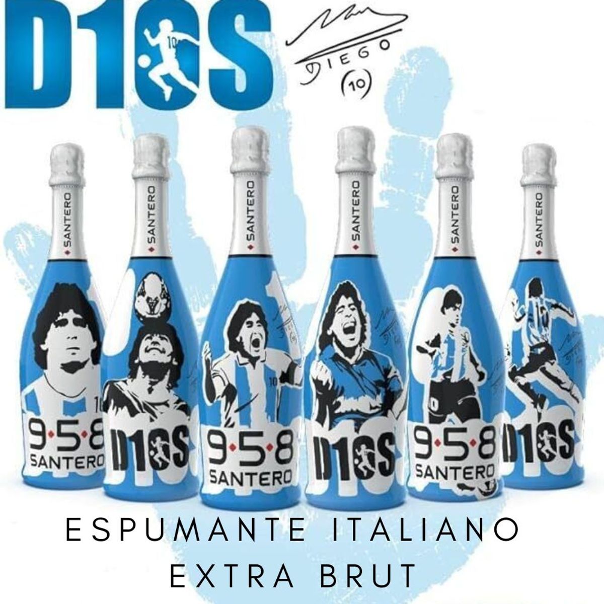 GENERICO - Espumante Santero 958 - D10S - 750ml (Maradona)