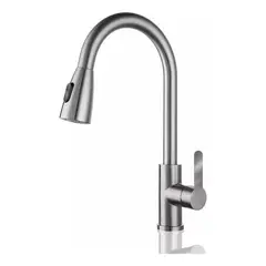 GENERICO - Llave Monomando Lavaplatos Flexible Griferia Cocina