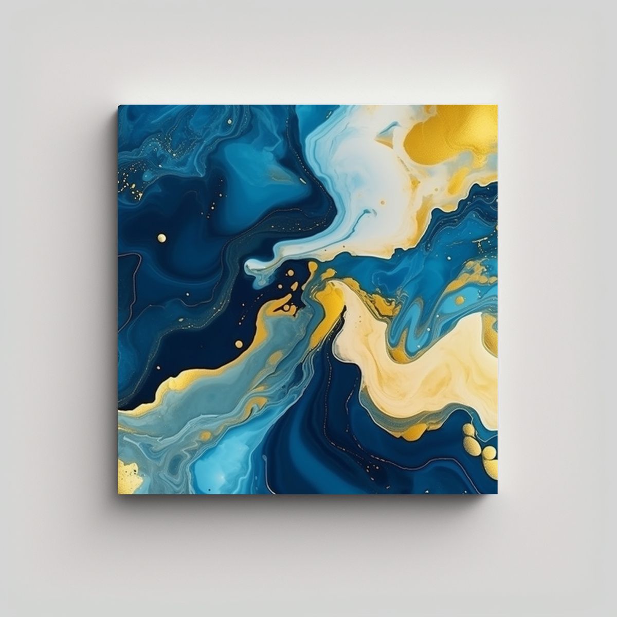 GENERICO - Pintura Decorativa Acuarela Música Relajante 100x100 Cm