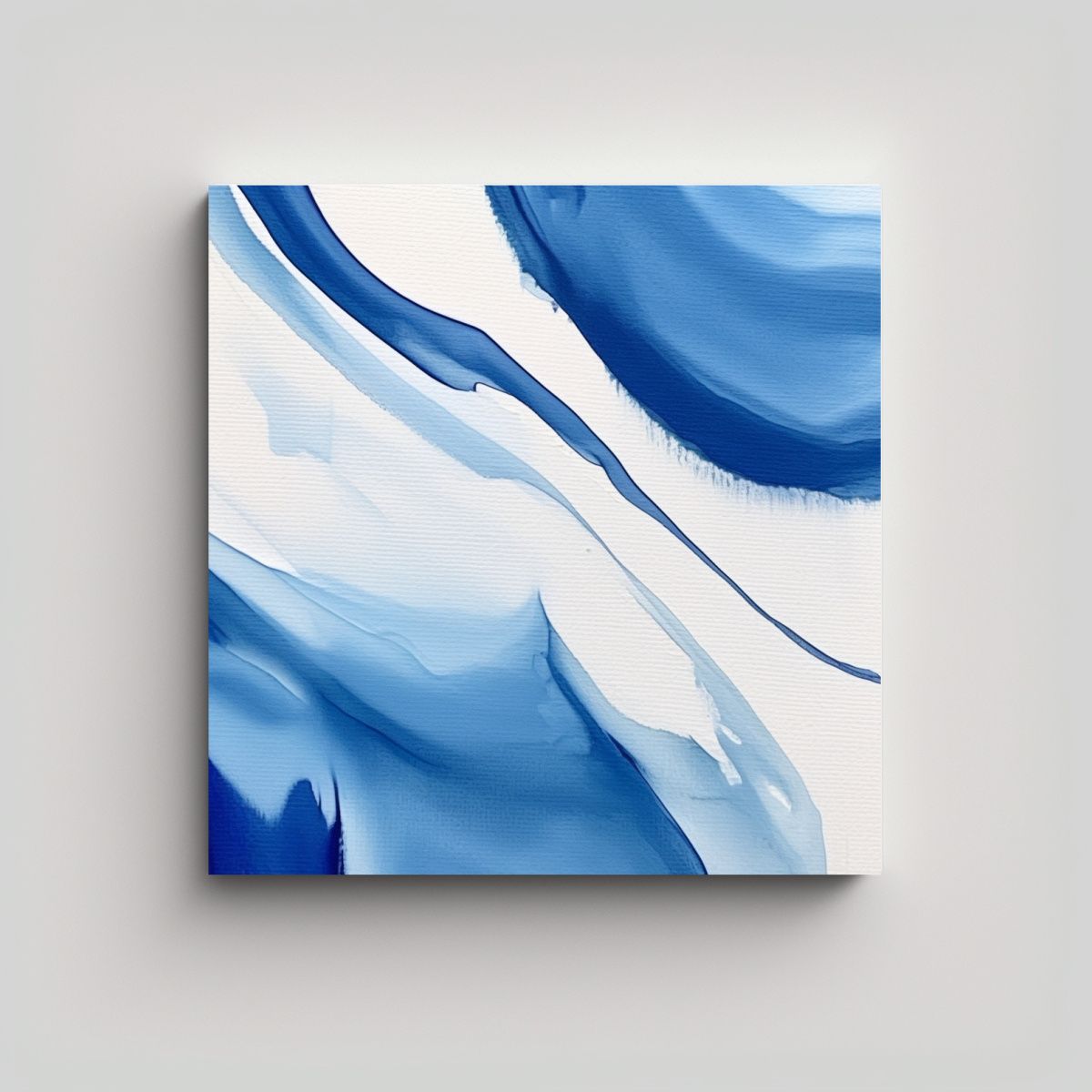 GENERICO - Arte Pared Vintage Elegante Pintura Tinta Fluida 100x100 Cm