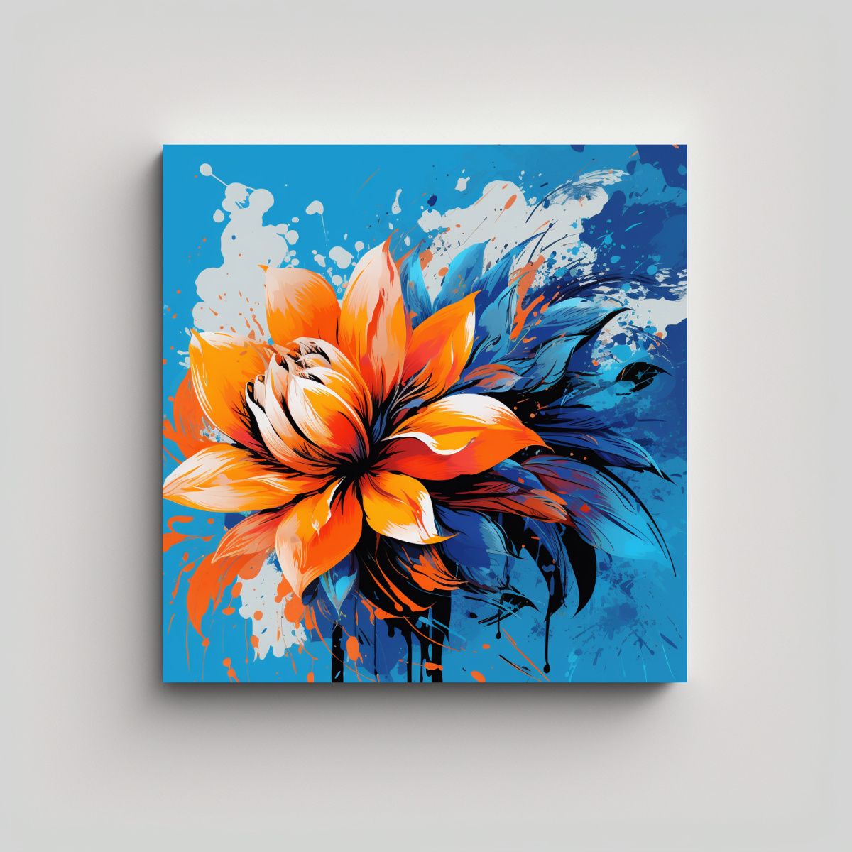 GENERICO - Pinturas Decorativas En Estilo Neonoir Con 100x100 Cm