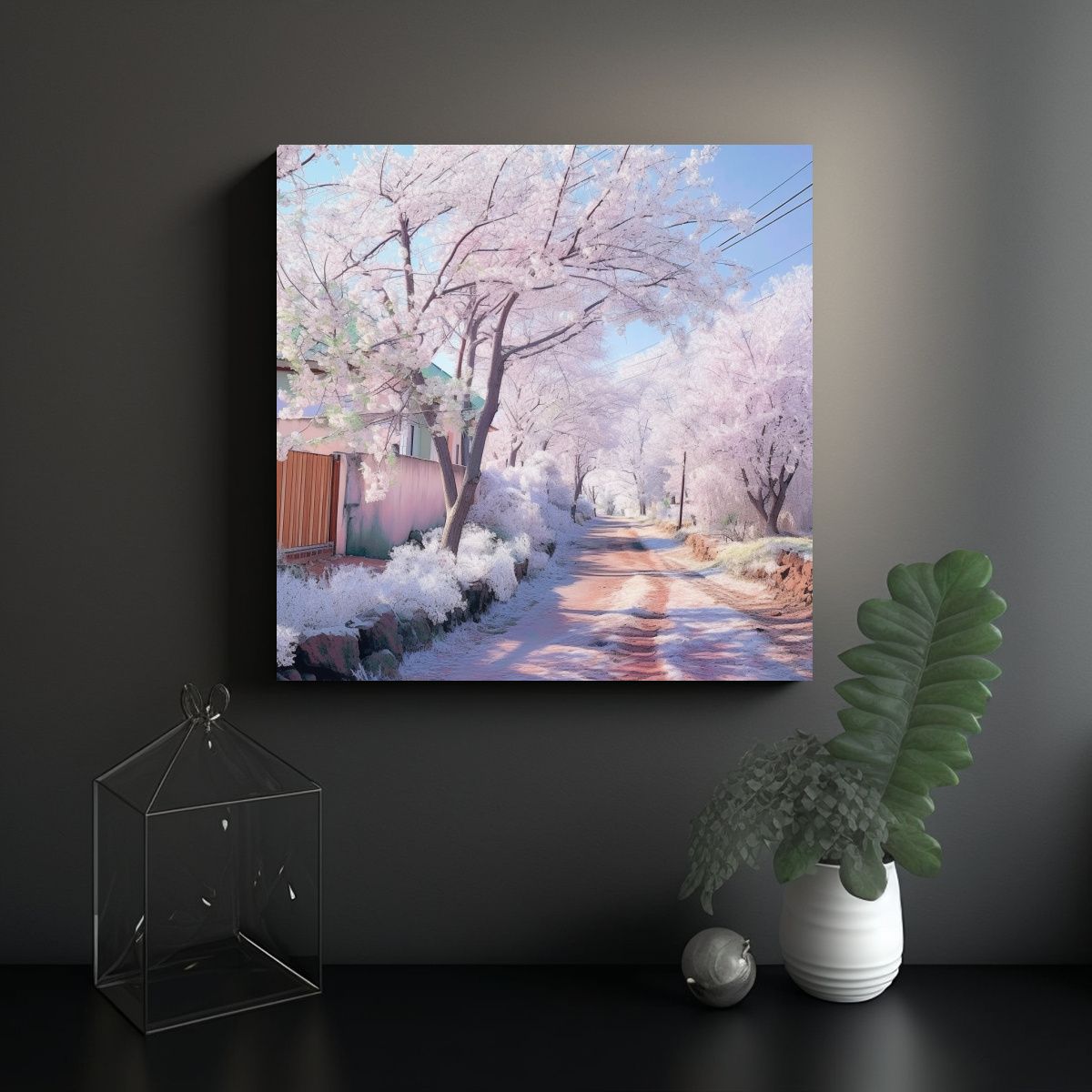 GENERICO - Pinturas Decorativas De Naturaleza Impresionante 100x100 Cm