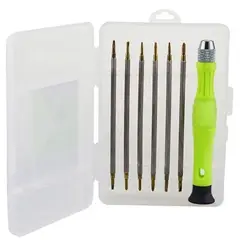GENERICO - KIT DESTORNILLADOR PRECISION 7 PIEZAS, PARA CELULAR Y NOTEBOOK