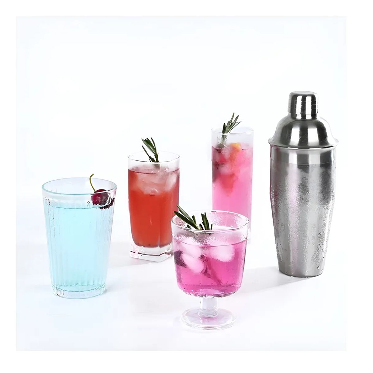 GENERICO - Juego De Coctelera Bar Mezclador De Bebidas Tragos Cocteleria