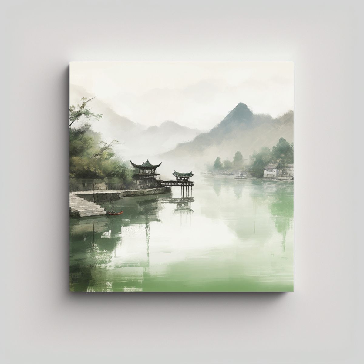 GENERICO - Cuadros De Decoración Pintura De Interiores Con 100x100 Cm