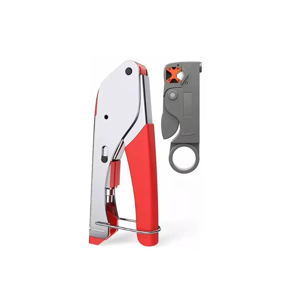 MAKAWA - Pack Crimpeadora Coaxial + Pelacable Makawa