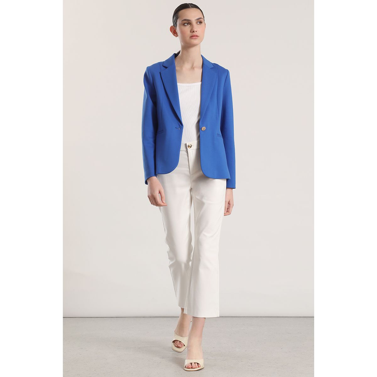 LIOLA - Blazer básico Liola mujer azul