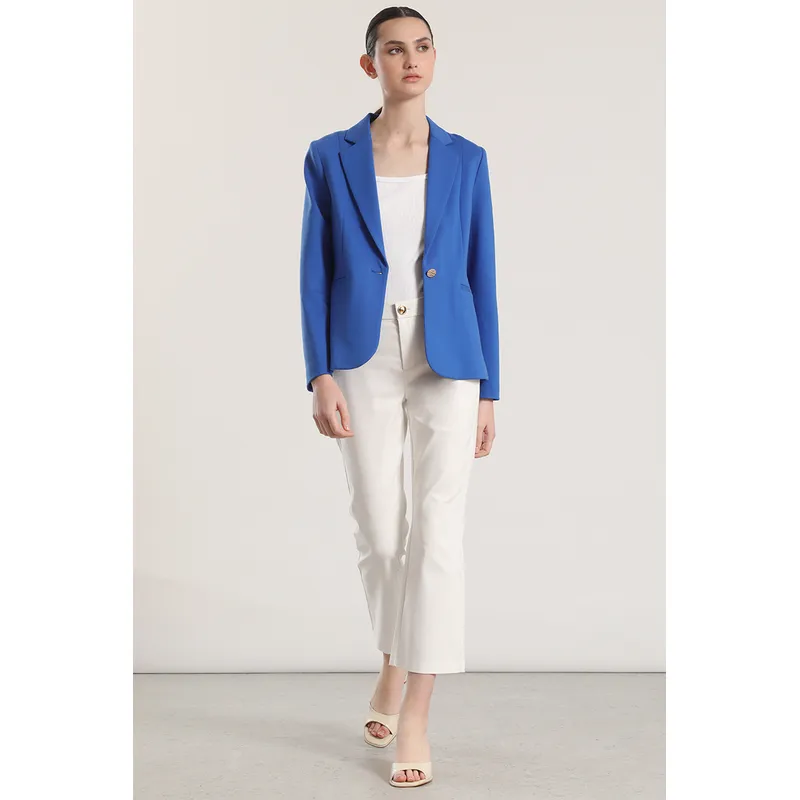 LIOLA - Blazer básico Liola mujer azul