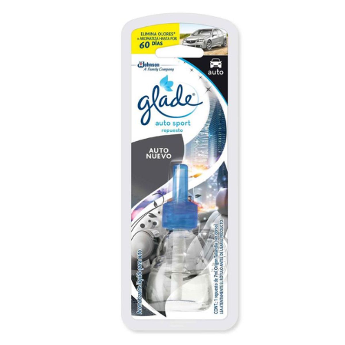 GLADE - Glade Repuesto Aromatizador Auto Nuevo