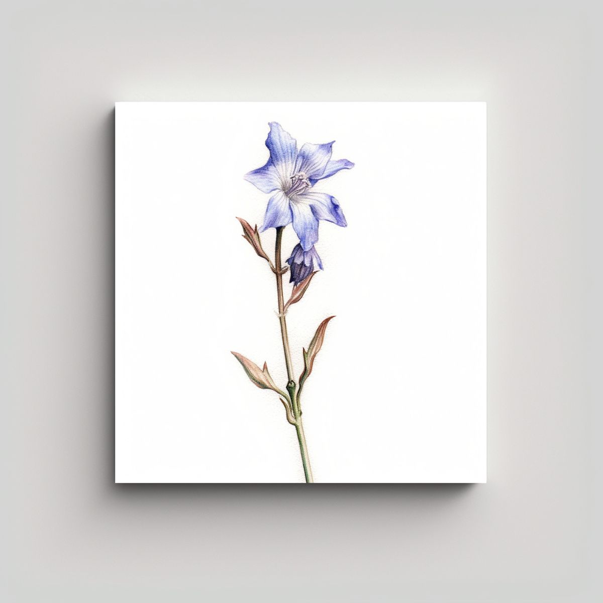 GENERICO - Boceto Lápiz Colorido Comedor Minimalista Arte 100x100 Cm