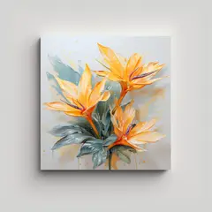 GENERICO - Pintura Decorativa Abstracta De Alta Calidad Con 100x100 Cm