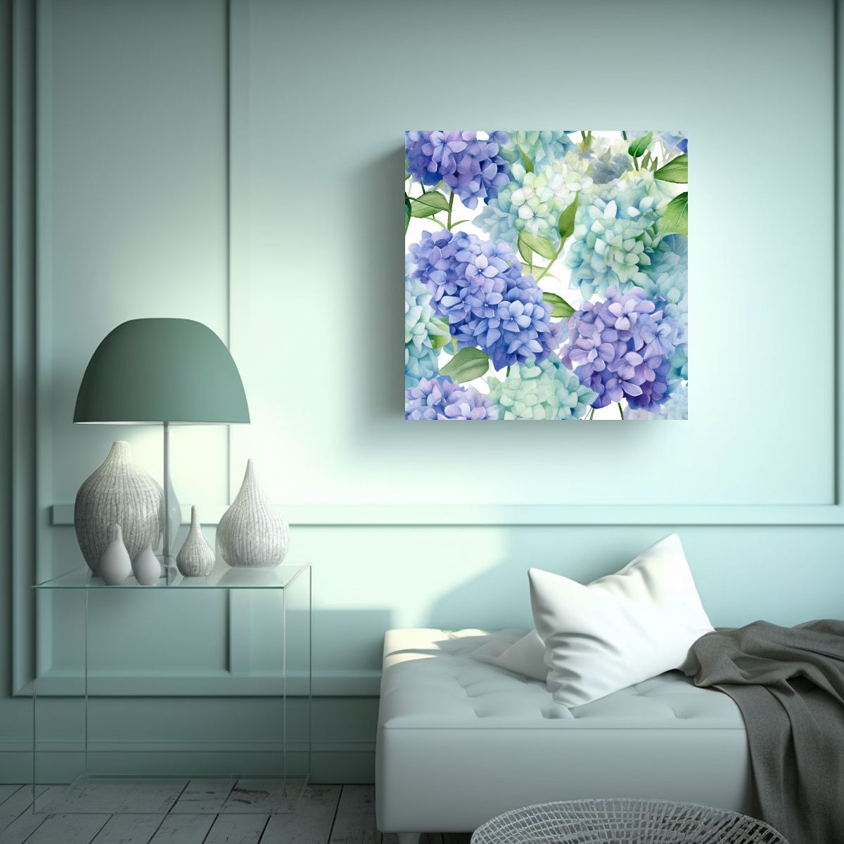 GENERICO - Bastidor Juvenil Con Detalle De Ramo De 100x100 Cm