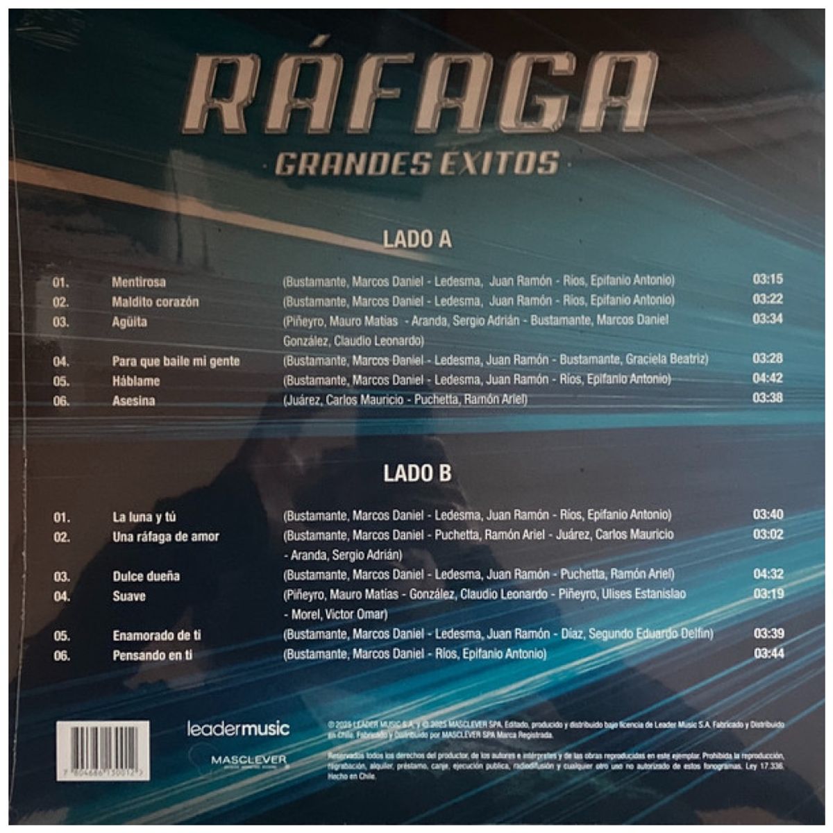HITWAY MUSIC - RAFAGA  - GRANDES EXITOS - VINILO