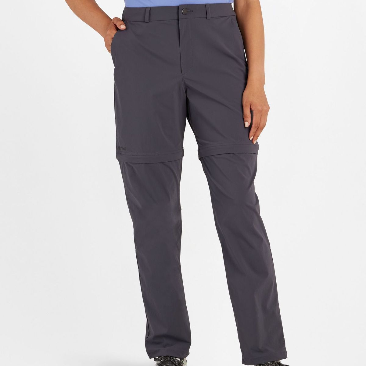 MARMOT - Pantalon Mujer Arch Rock Cnvrtbl Pant Gris Marmot