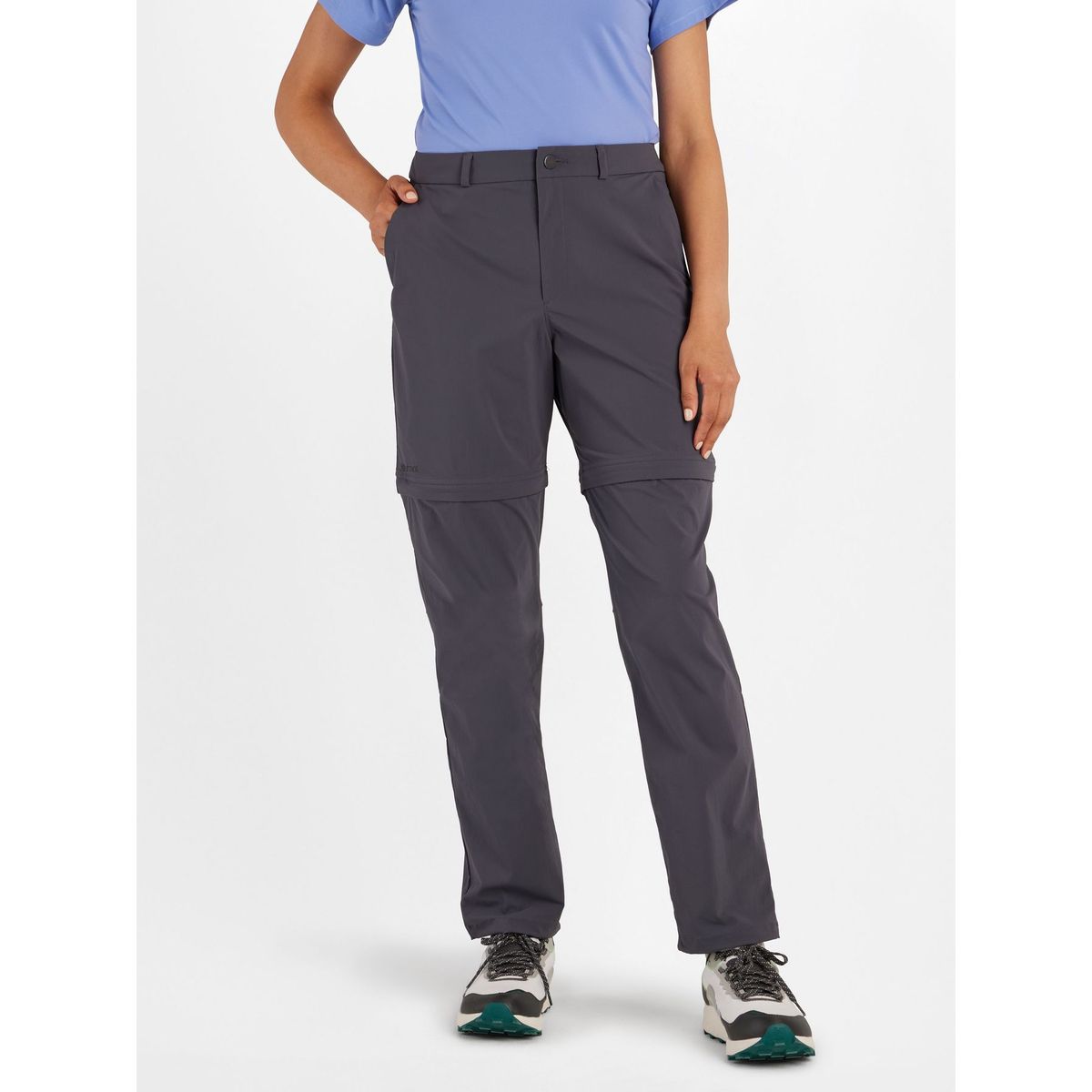 MARMOT - Pantalon Mujer Arch Rock Cnvrtbl Pant Gris Marmot
