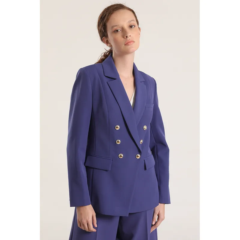 LIOLA - Blazer entallado Liola mujer azul