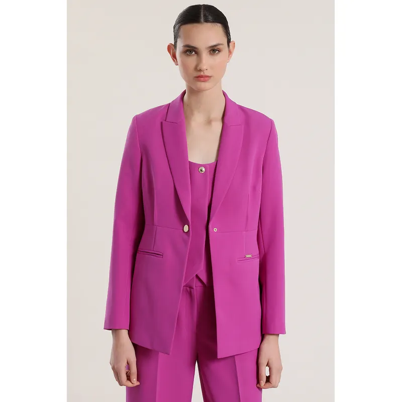 LIOLA - Blazer entallado Liola mujer violeta
