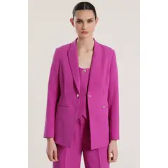 LIOLA - Blazer entallado mujer violeta