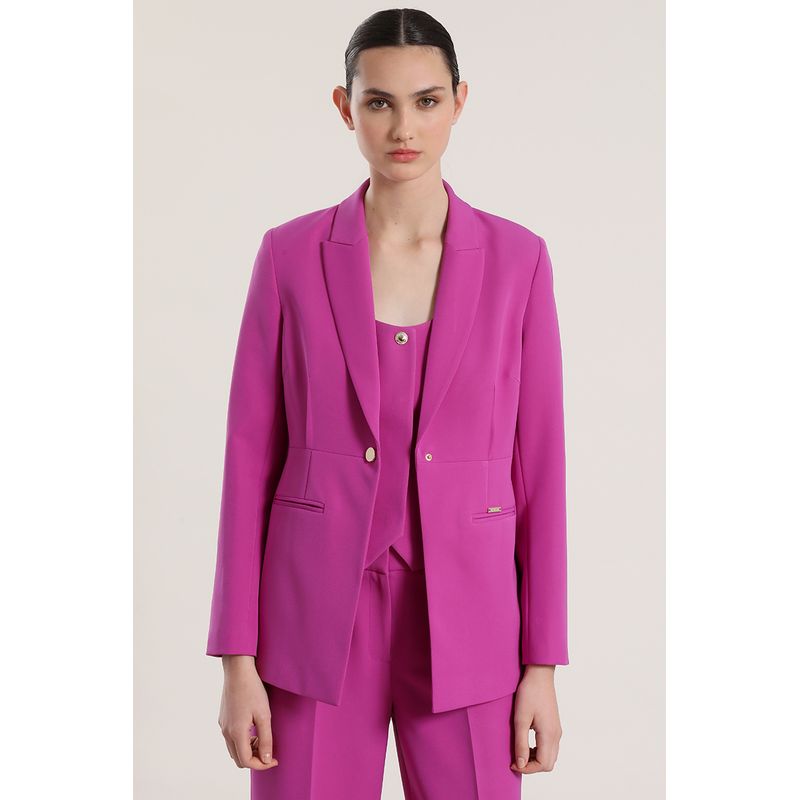 LIOLA - Blazer entallado Liola mujer violeta