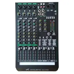 K ACOUSTIC - Mixer Analogo con Interfaz K-Acoustic KC 4 PRO