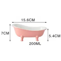 CAP DOR - Tina Decorativa de Baño Rosada