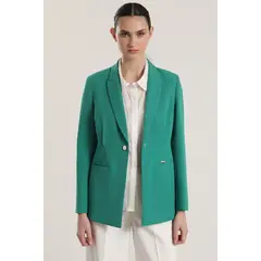 LIOLA - Blazer entallado mujer verde