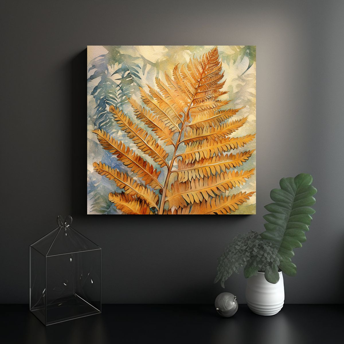 GENERICO - Cuadros Inspiradores Sensibilidad Artística 100x100 Cm