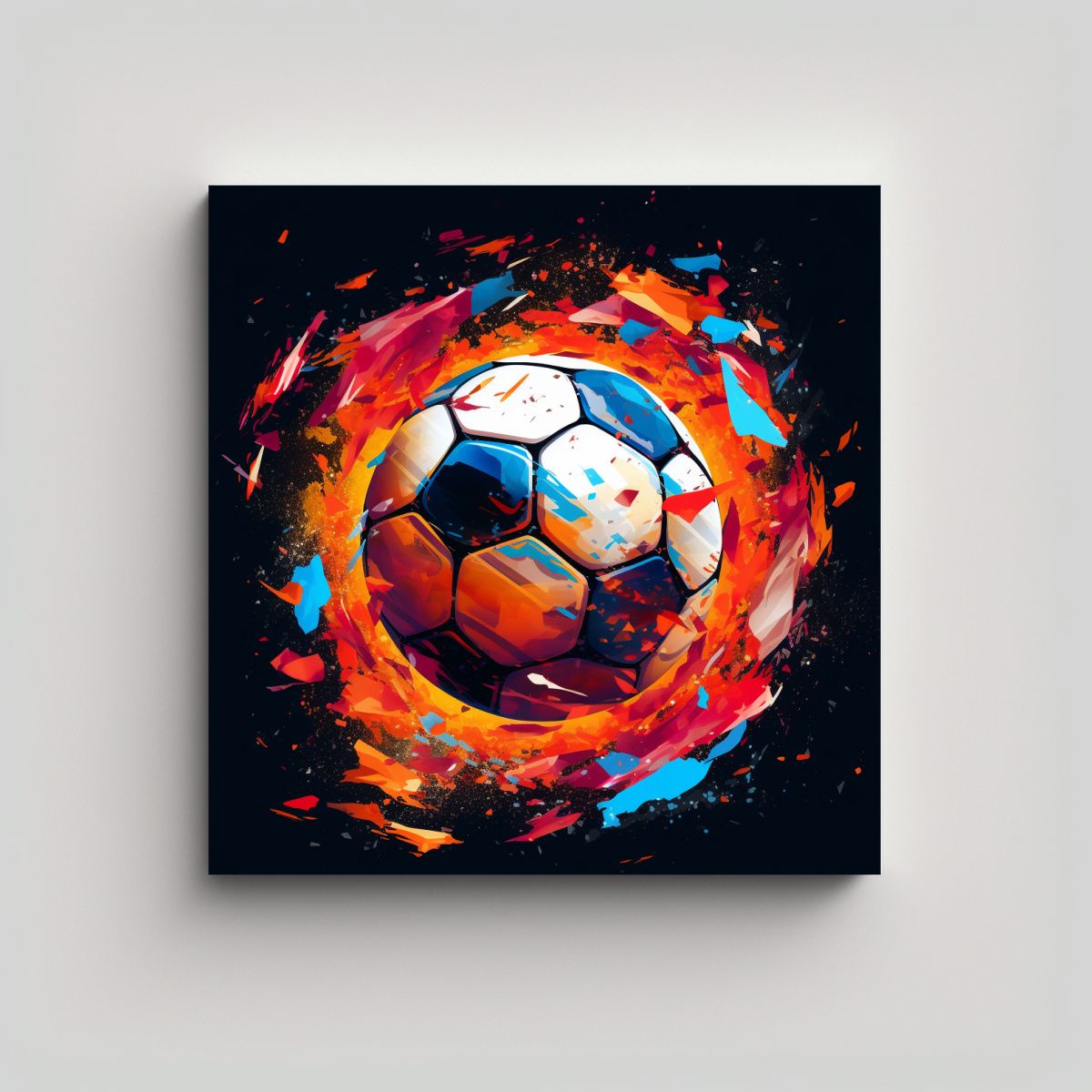 GENERICO - Cuadro De Pared Movimiento Living Cuadro De 100x100 Cm