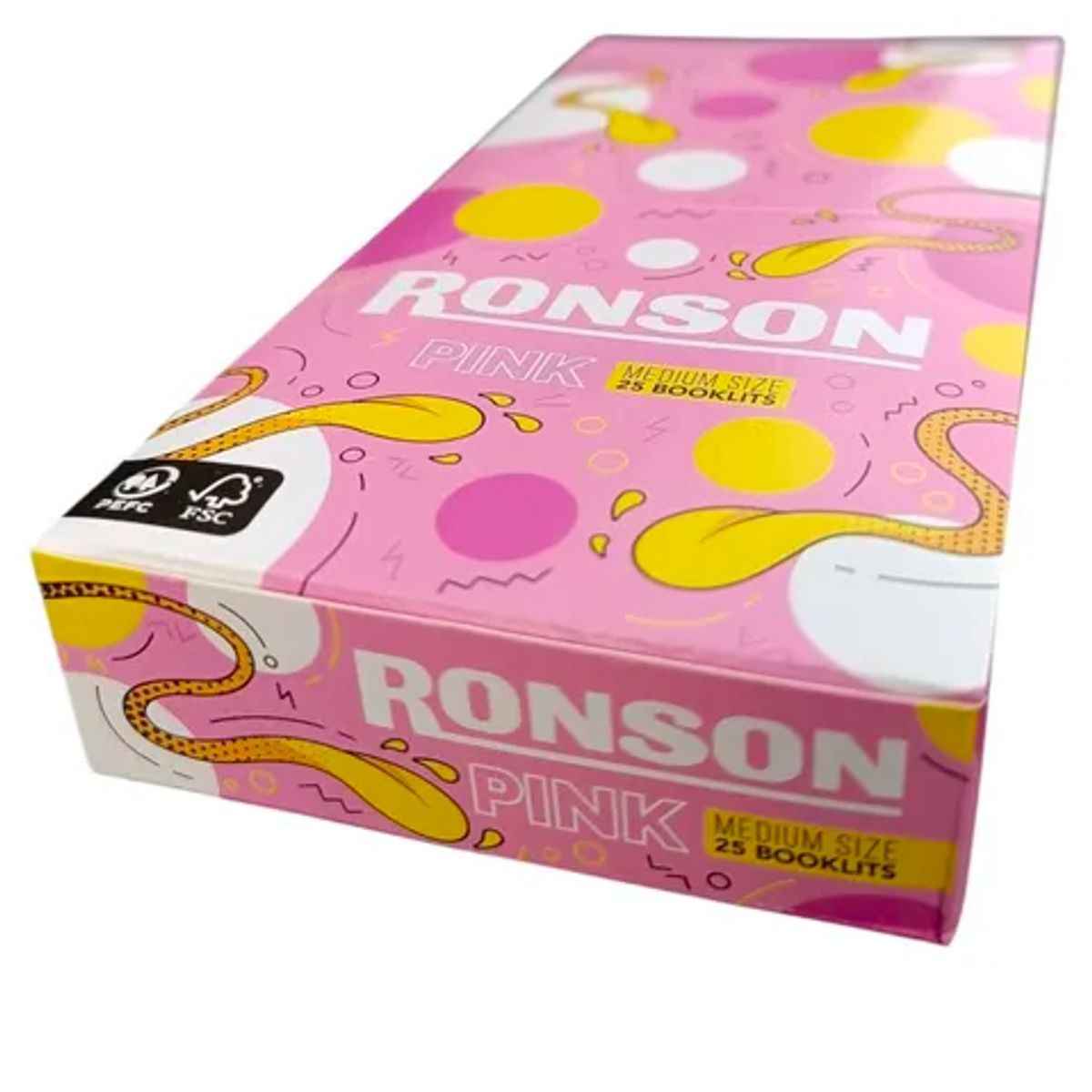RONSON - 25 Papelillos Ronson Extra Quality Combustion Lenta Pink