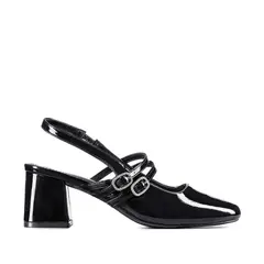 WEIDE - Zapato Taco Talón Descubierto Elegante Mujer YL053