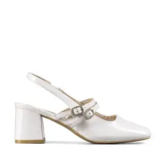 WEIDE - Zapato Taco Talón Descubierto Elegante Mujer YL053