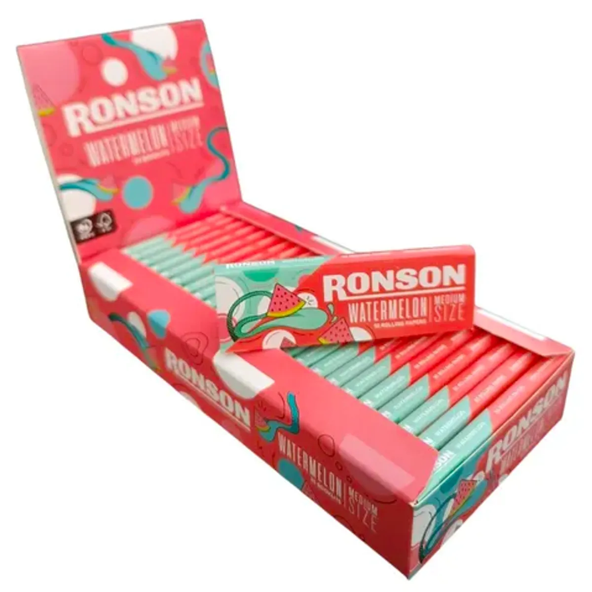 RONSON - 25 Papelillos Ronson Extra Quality Combustion Lenta Sandía