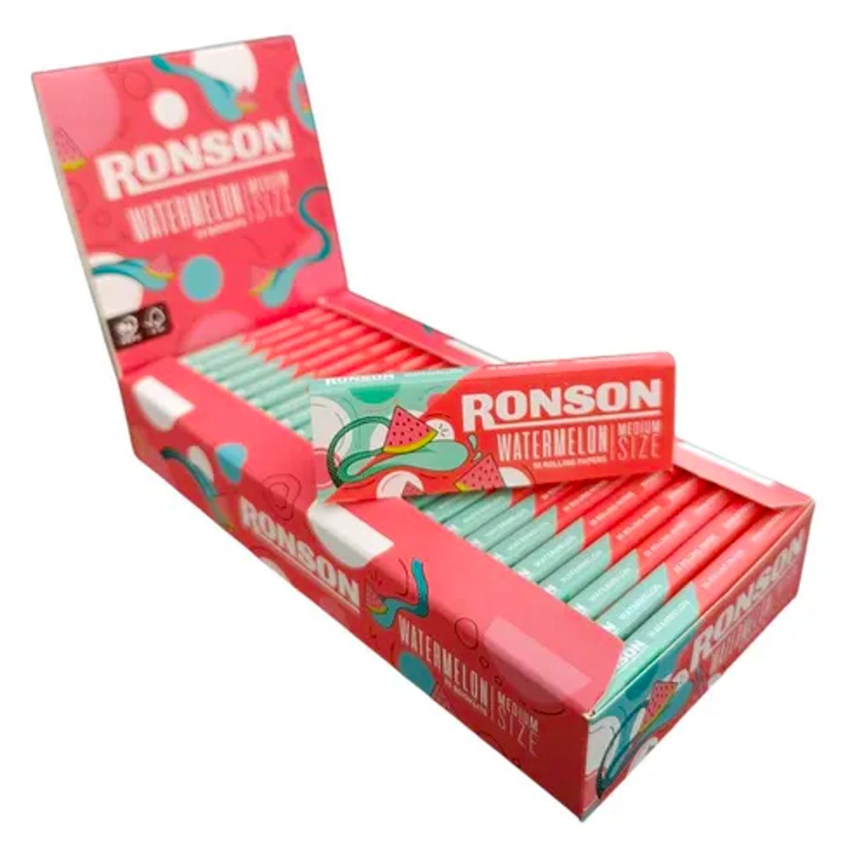 RONSON - 25 Papelillos Ronson Extra Quality Combustion Lenta Sandía