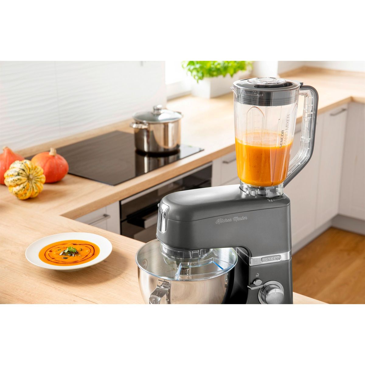 SENCOR - Batidora de Pie Full Digital Sencor