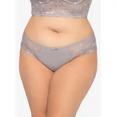 LADY GENNY - Cuadro Encaje Floreado Y Microfibra