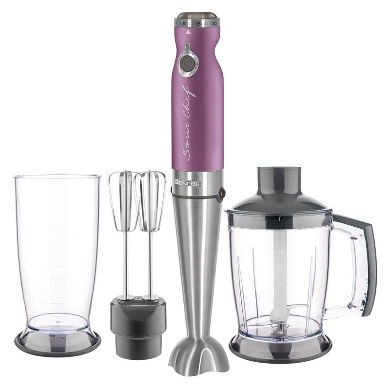 SENCOR - @HAND BLENDER METALIZADO VIOLETA