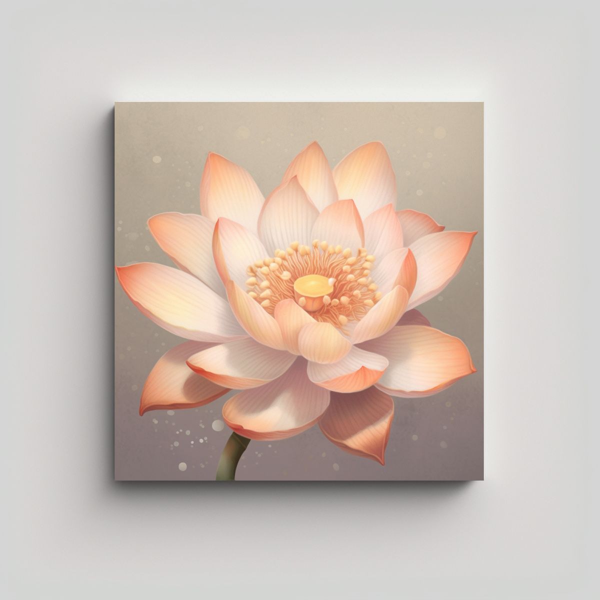 GENERICO - Ilustración Alta Resolución Canva Minimalista 100x100 Cm