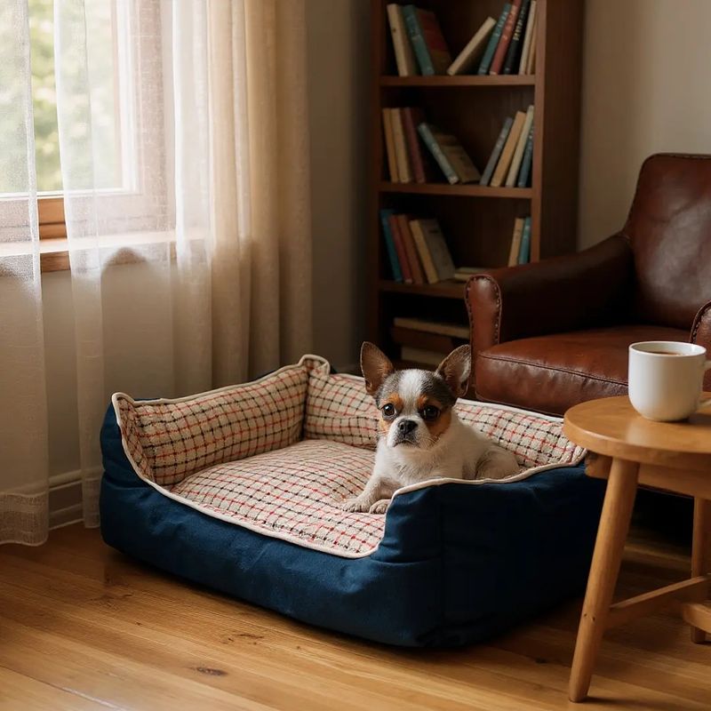 BLOCCARE - Cama Para Mascotas Espuma - Talla S Azul