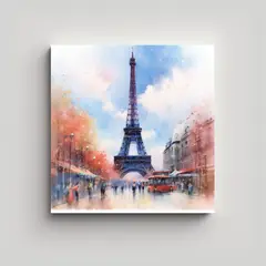 GENERICO - 1 Cuadro Tonos Arte Gráfico Id725287 Elegante 100x100 Cm