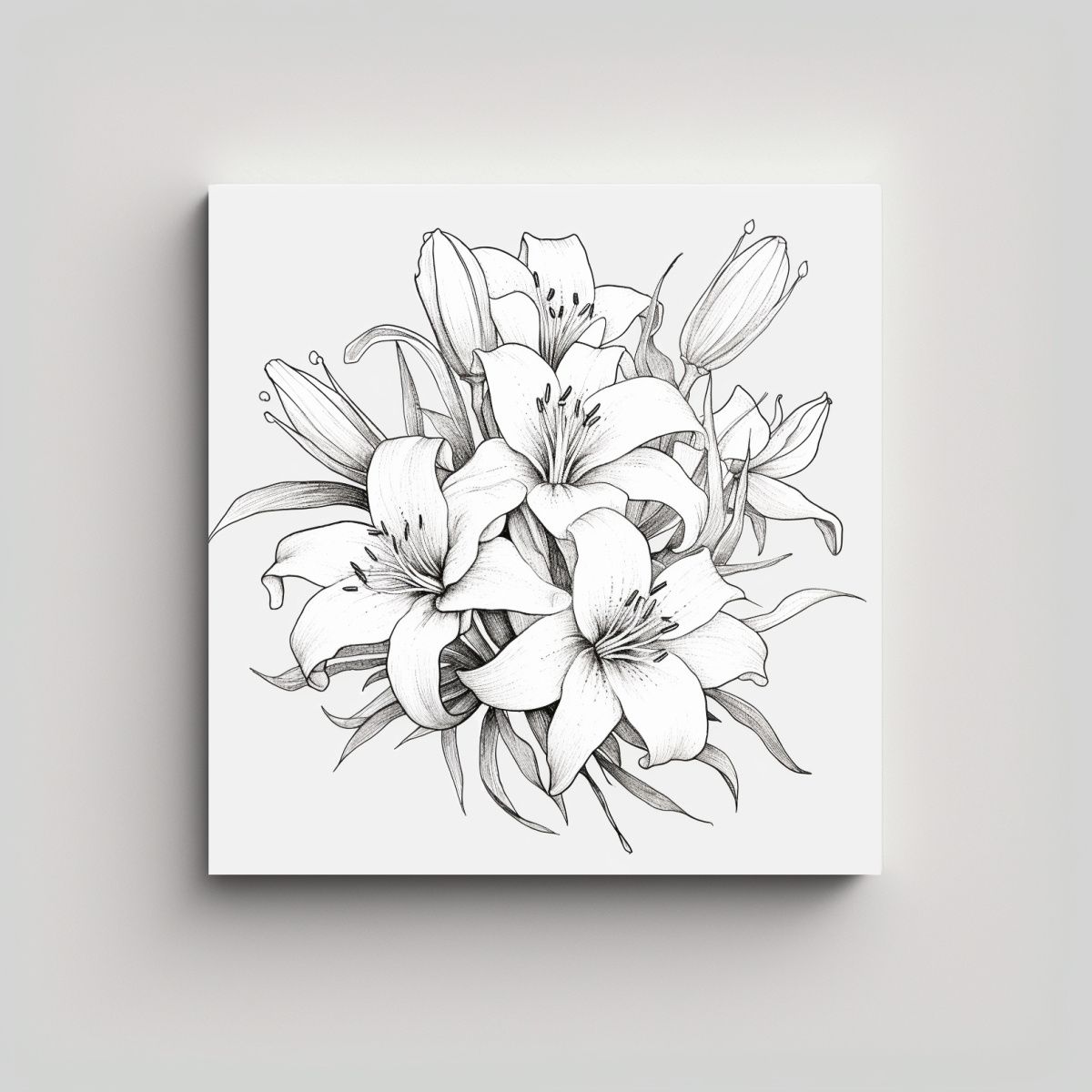 GENERICO - Lienzo Spa Inspiración Y Belleza En 100x100 Cm