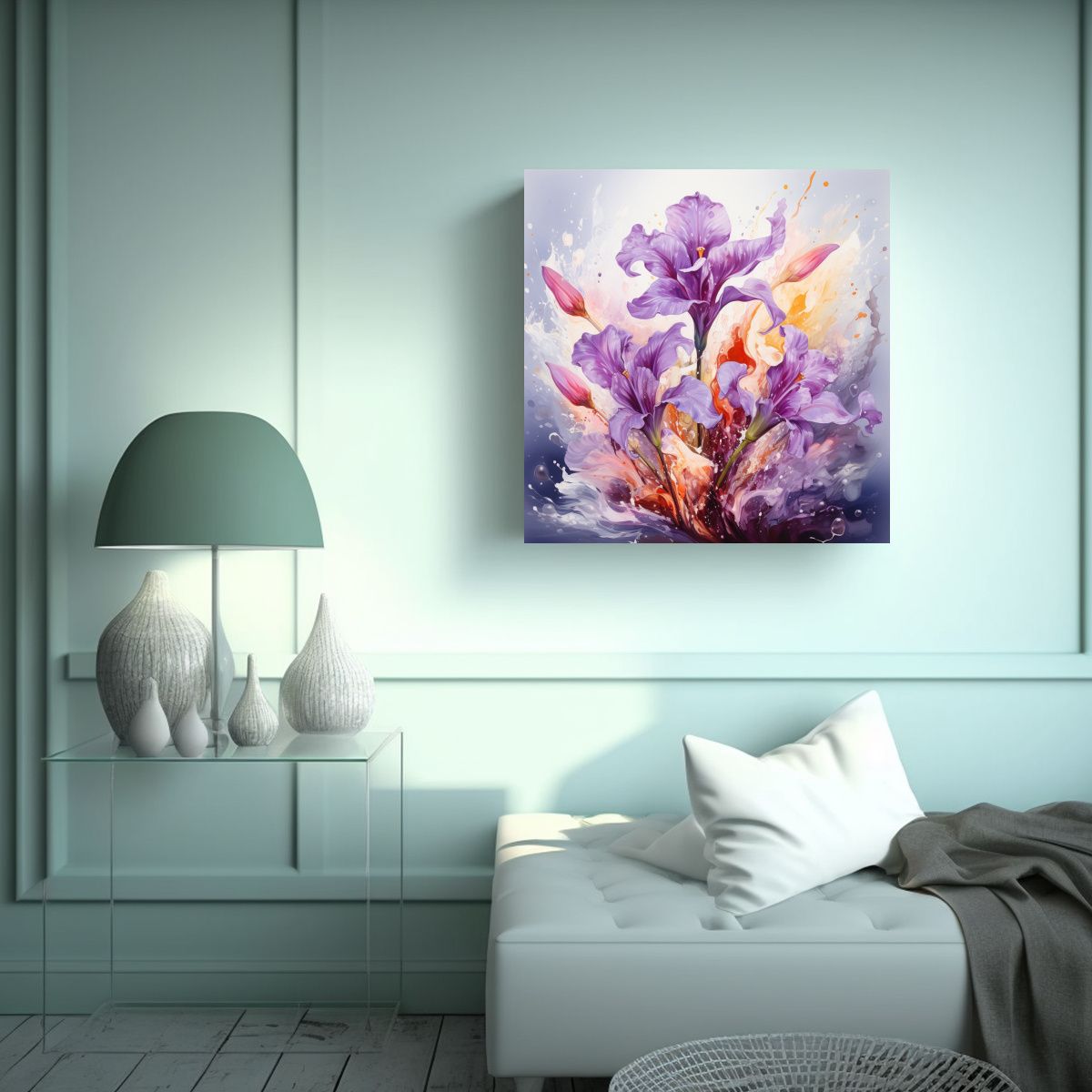 GENERICO - Pintura Decorativa De Arte De Pared Pop Art 100x100 Cm