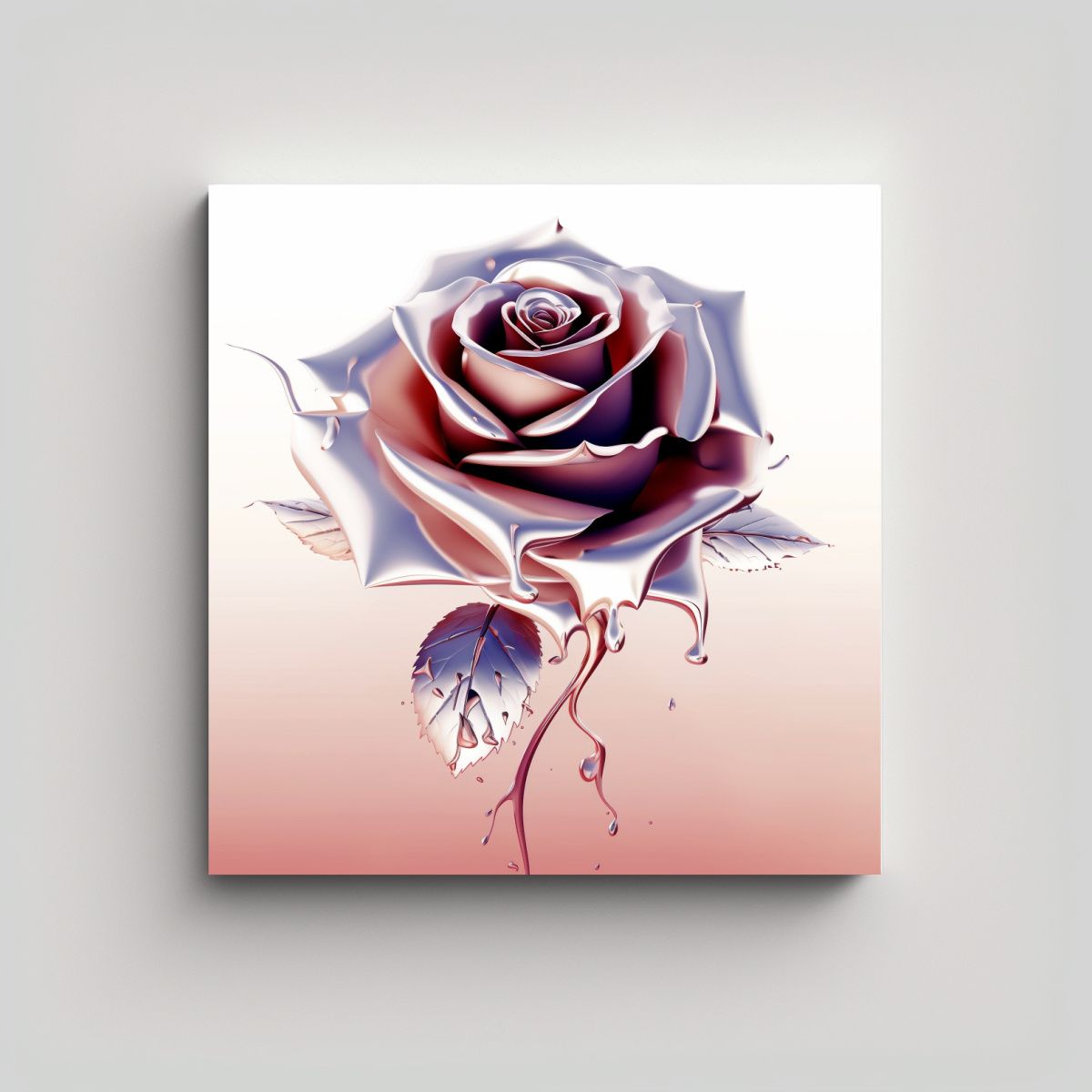 GENERICO - Esquema De Arte Abstracto Decoración Impactante 100x100 Cm